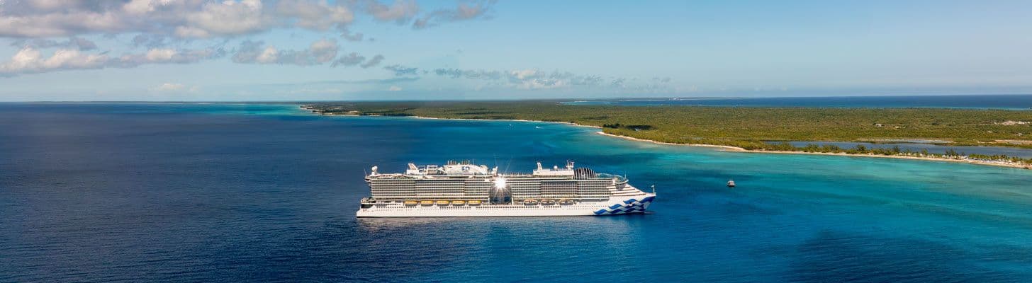 Princess Cruises ship at sea