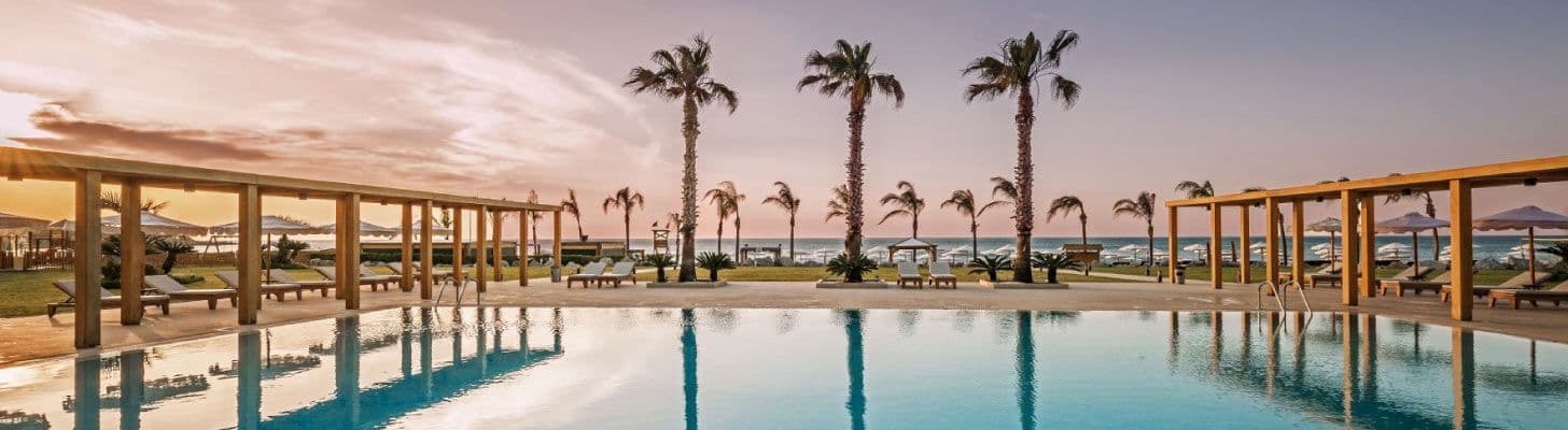 Swimming pool at a Mitsis Hotel