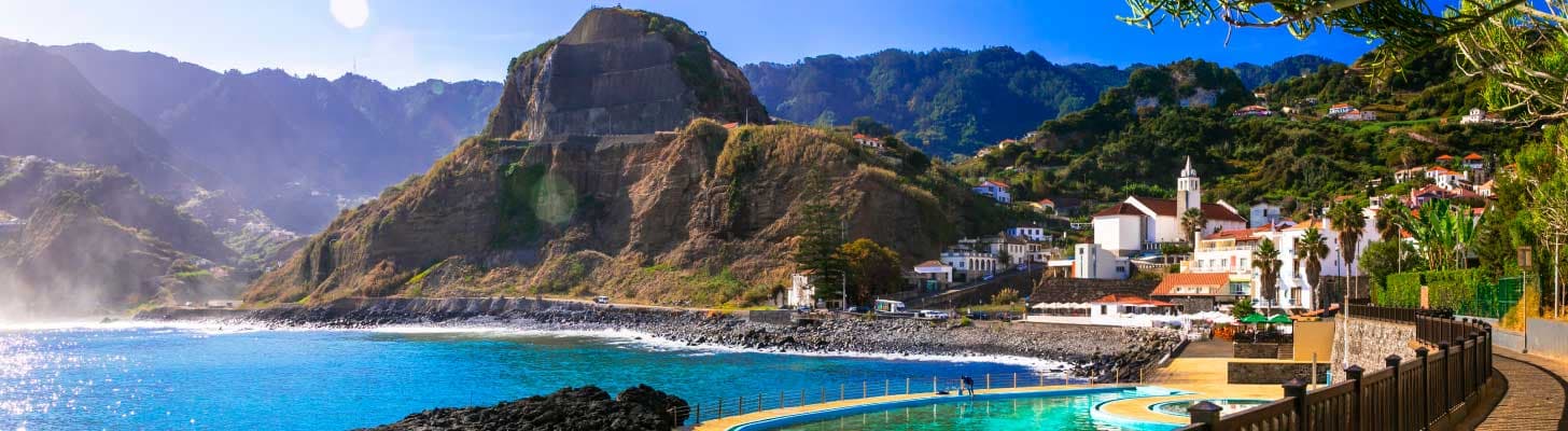 Natural swimming pools in Madeira