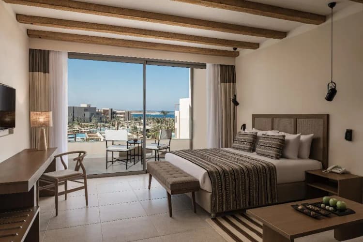 DOUBLE DELUXE POOL VIEW Room, JAZ Elite Riviera, Red Sea Riviera