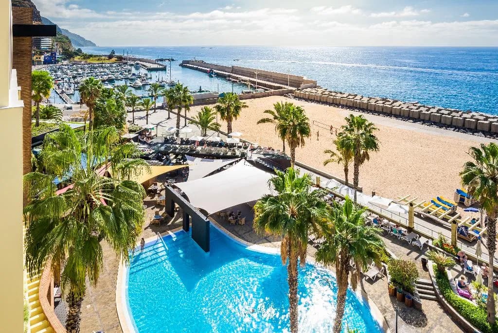 Beach, Calheta Beach All Inclusive, Madeira