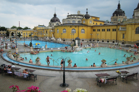 One of Budapest's most popular thermal baths situated in the heart of the city