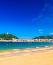 La Concha beach in San Sabastian