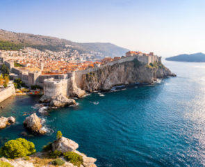 Dubrovnik Croatia Panorama of Game of Thrones setting