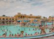 Thermal Hotspring in Budapest Hungary