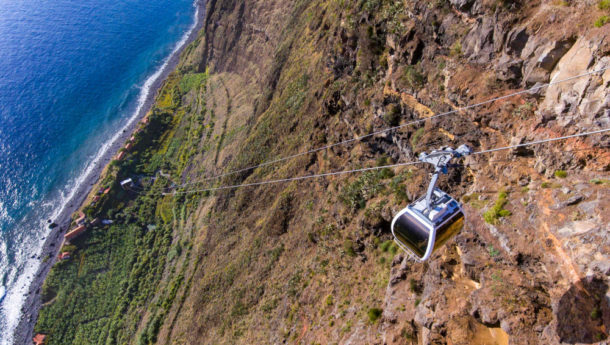 Cable Car ride up to Faji Dos Padras in Madeira