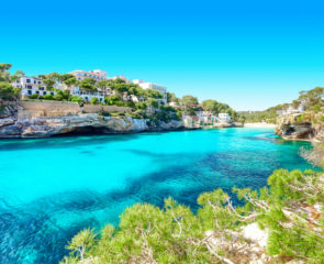 Cala Santanyi, Mallorca, Majorca, Spanien, Mittelmeer