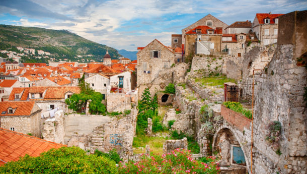 Old Town Dubrovnik and part of its timeless relics