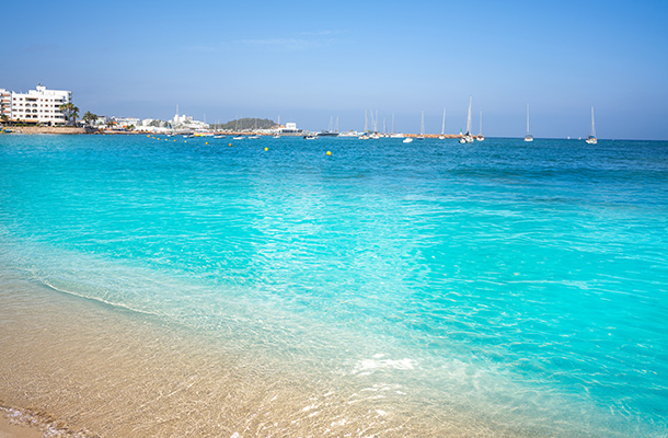 Santa Eulalia beach, Ibiza