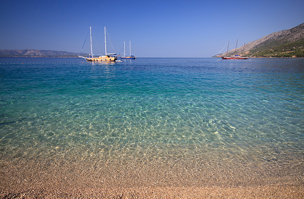 Bay in Split, Croatia