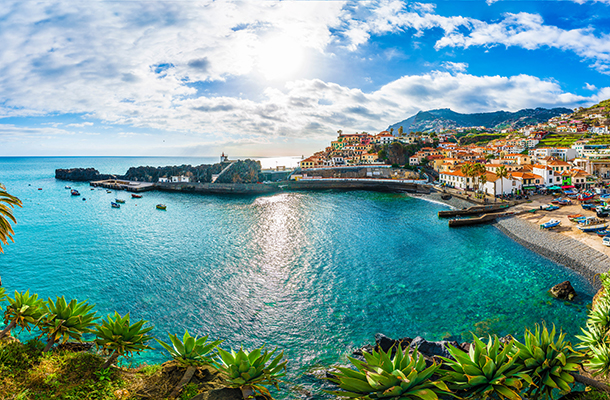 Madeira Island fishing village