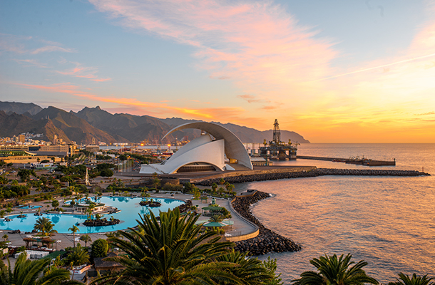 Cityscape of Santa Cruz Tenerife