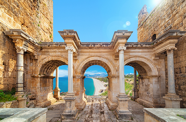 Hadrians Gate Antalya Turkey