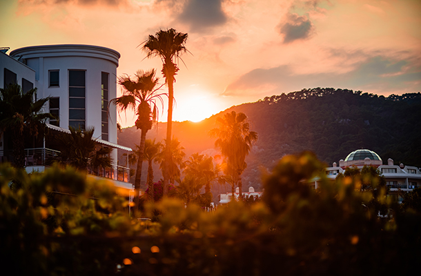 Marmaris Turkey at sunset