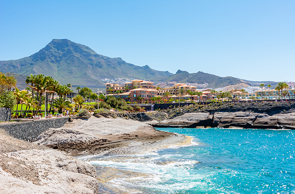 Costa Adeje coastline Tenerife
