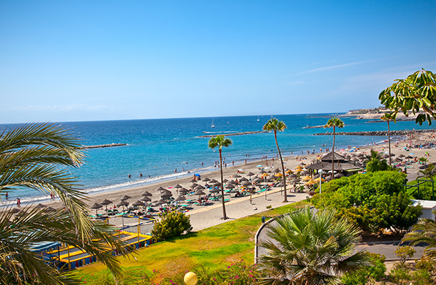 Playa De Las Americas beach Tenerife