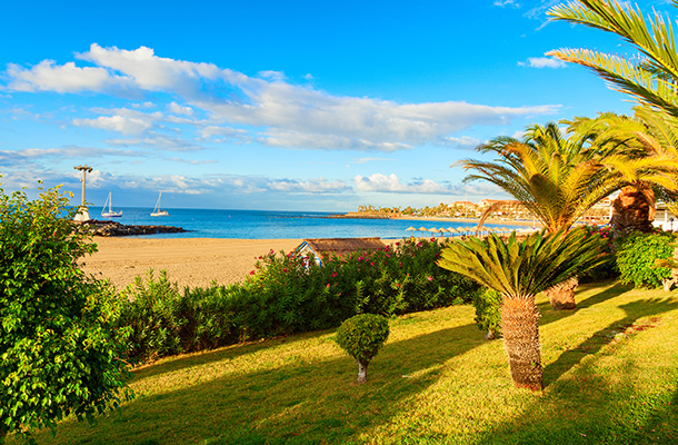 Los Cristianos beach Tenerife