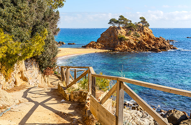 Cami de Ronda in Costa Brava Spain