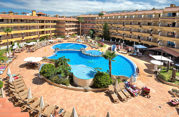 Aerial view of pool at Hovima Jardin Tenerife