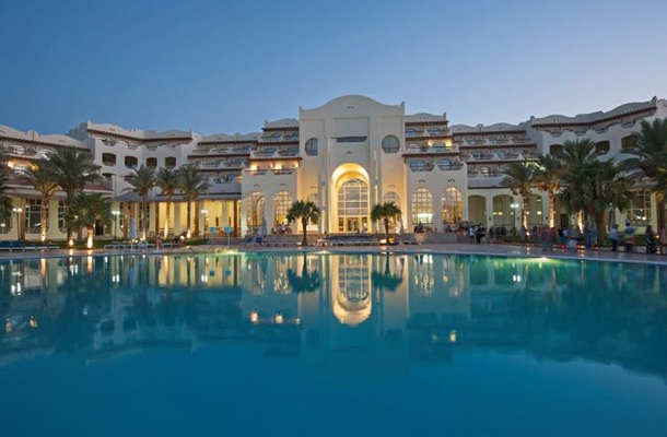 Exterior of Royal Lagoons Resort in Hurghada