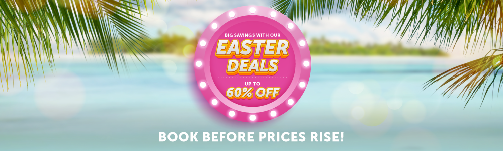 Easter Holidays with Broadway Travel 60% Off